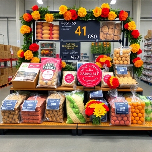 好市多的秋季美食展示