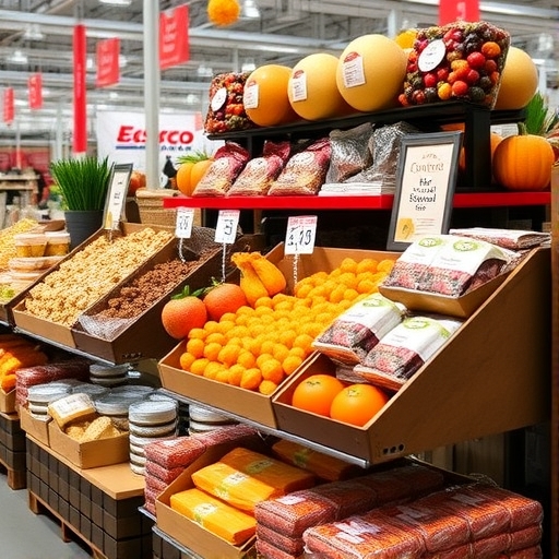 好市多的秋季美食展示