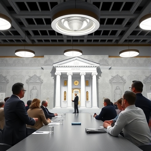 全球央行代表在會議中討論經濟政策