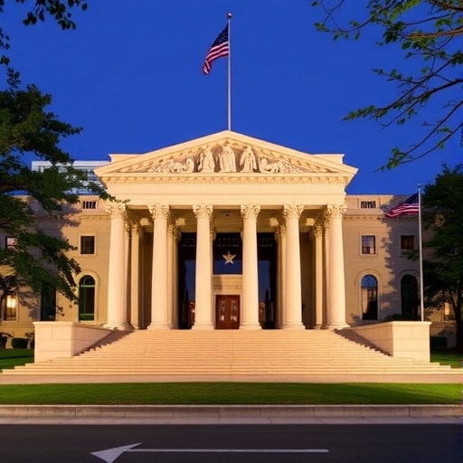 聯邦儲備總部內部會議場景