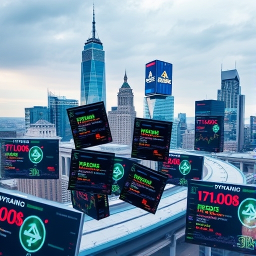 金融市場動態圖像