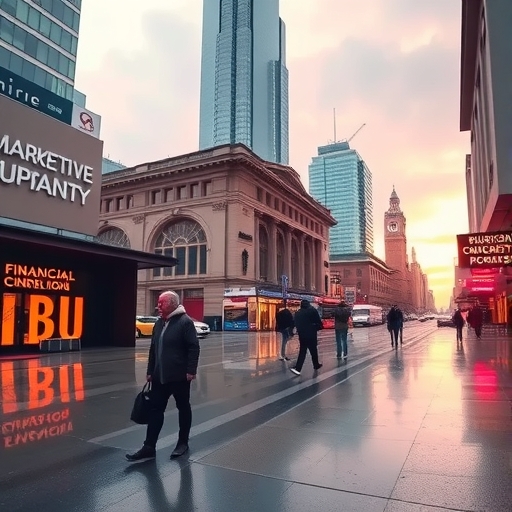 金融市場中的投資機會圖示