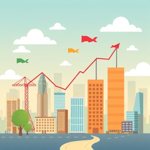 地緣政治影響的插圖