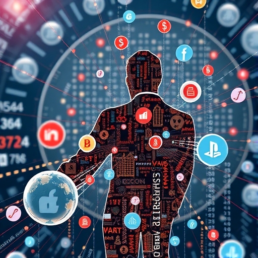 一位男子正在街頭交易股票