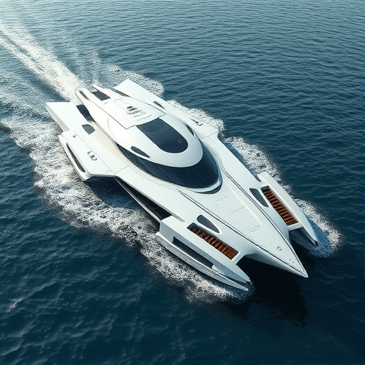 未來感十足的船艇設計