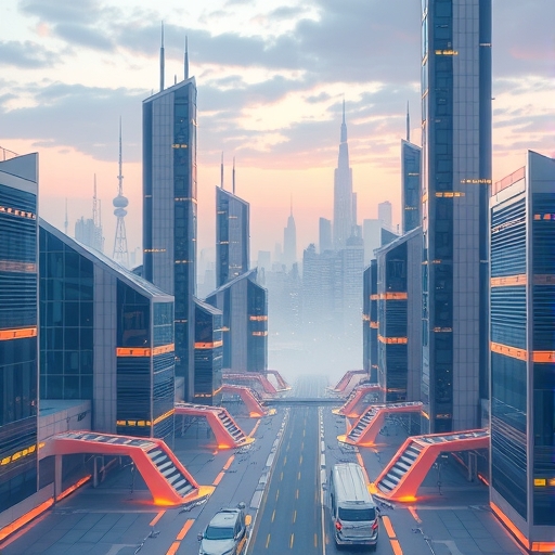 現代化半導體製造廠房