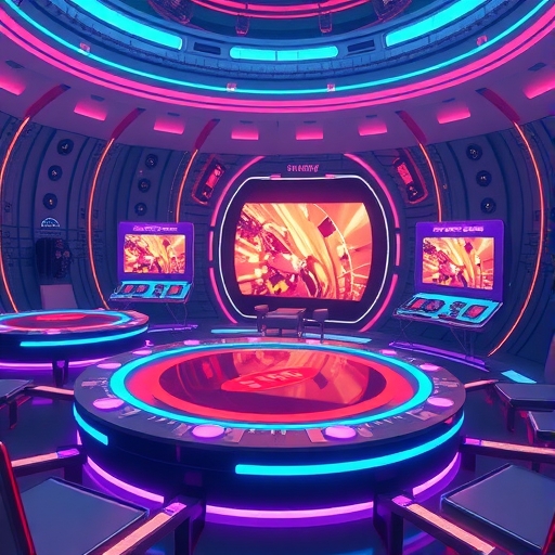 未來感的娛樂平台設計