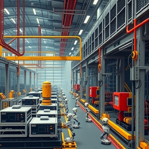 AI驅動的三維列印機器人在運作