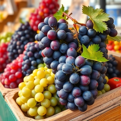 台灣進口水果市場攤位