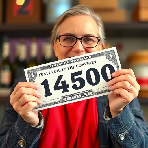 一位男子正在街頭交易股票