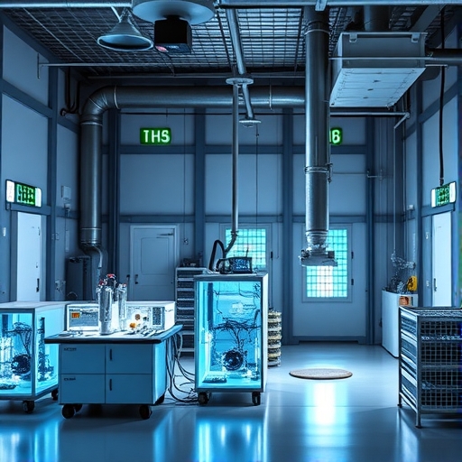 一間氫能技術實驗室