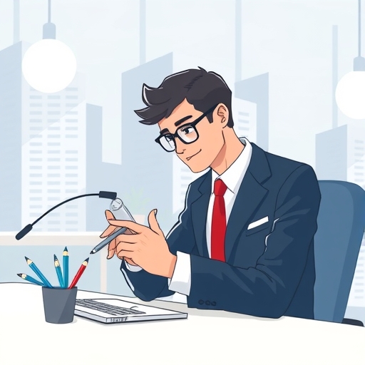 描繪數位時代的求職情景