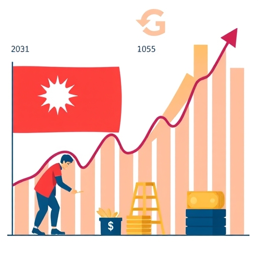 台灣股票市場回升圖示