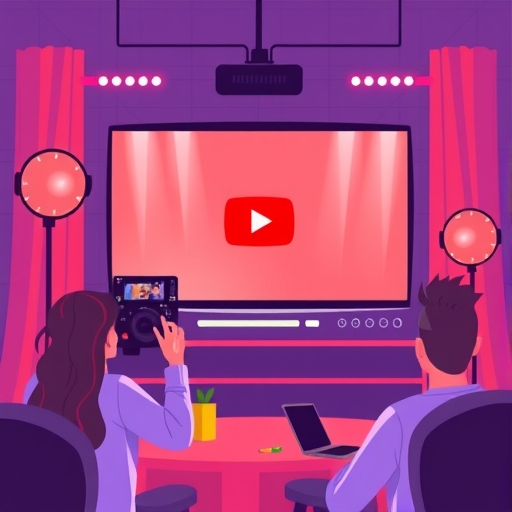 YouTube 直播功能的插圖