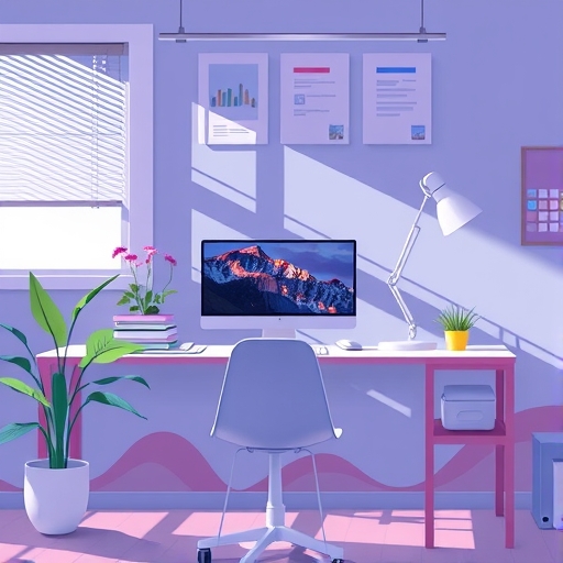 數位工作空間的插圖