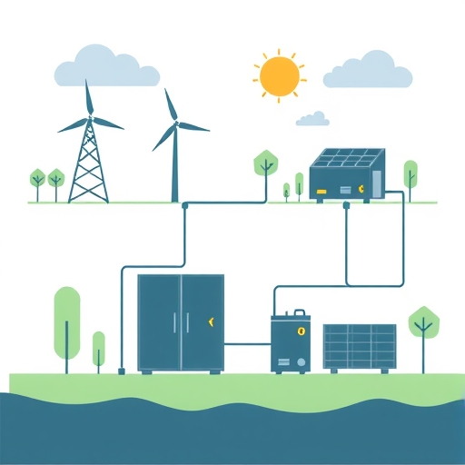 德州電池儲能系統的插圖