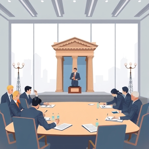 一位男子正在街頭交易股票