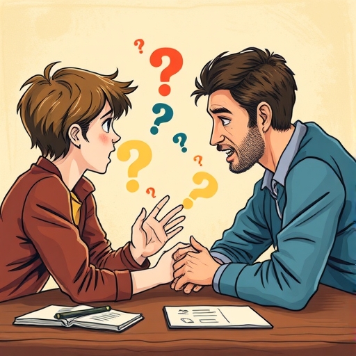 不同世代的家教競爭場景