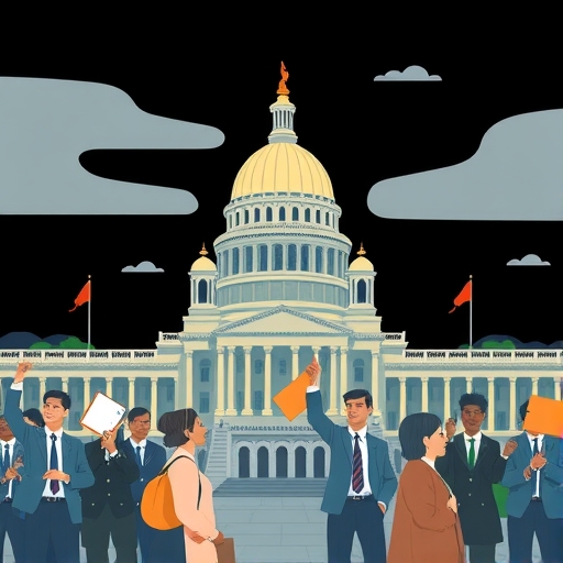 政府福利政策的插圖