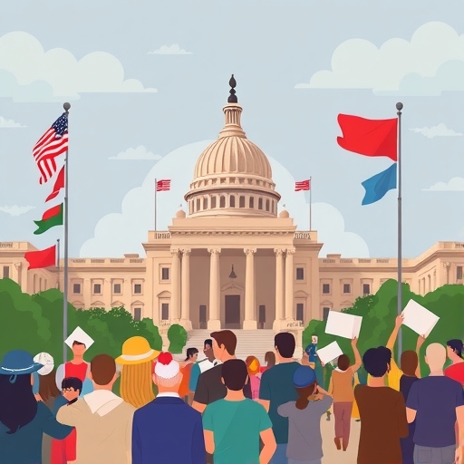 政府福利政策的插圖