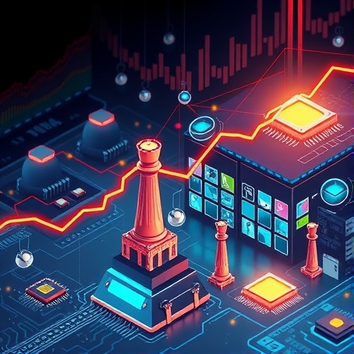 半導體市場變化的插圖