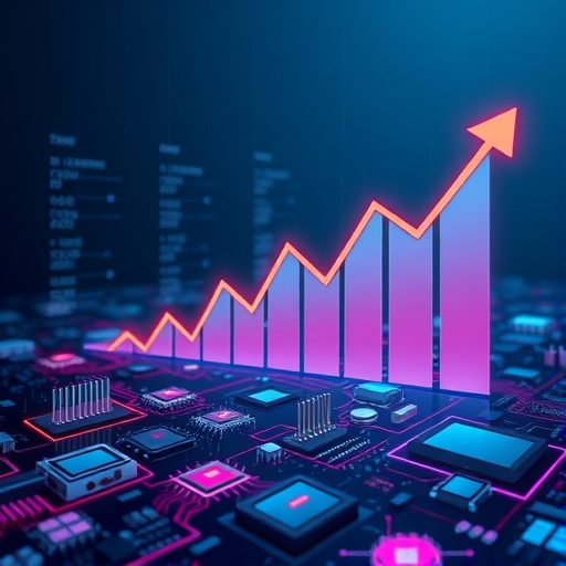 半導體市場變化的插圖