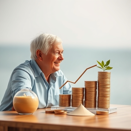 投資者正在研究退休金投資方案