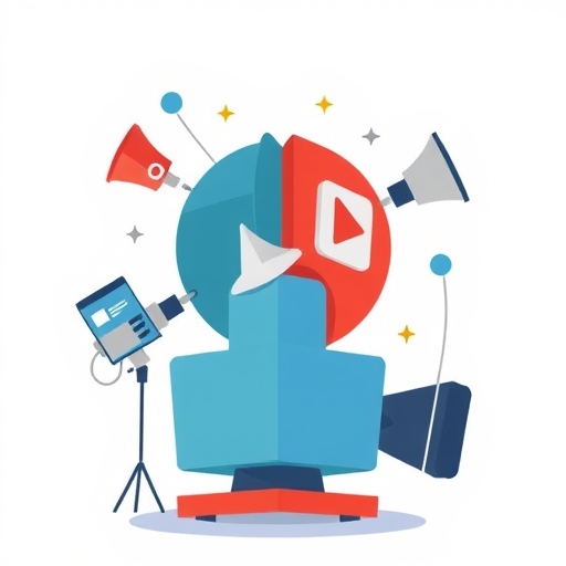 媒體合併挑戰的示意圖