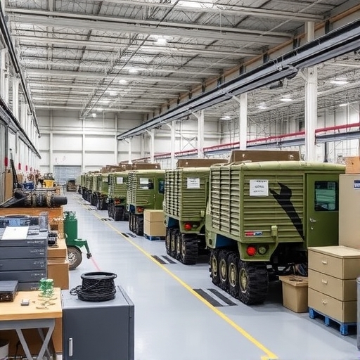軍事零件生產設施