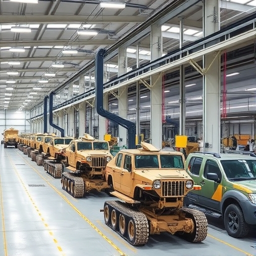 軍事零件生產設施