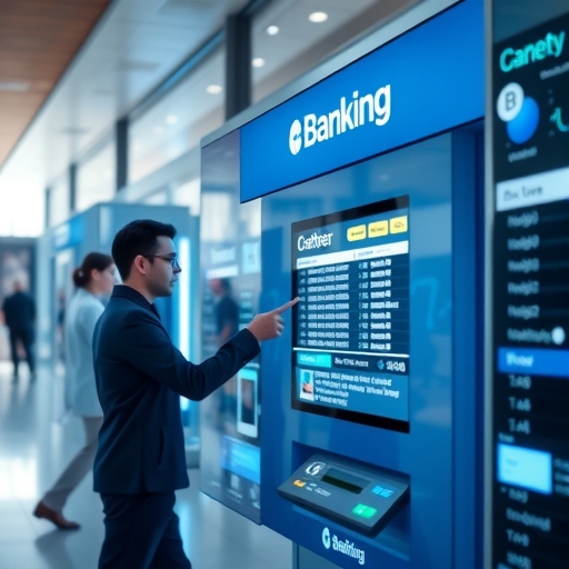 現代銀行技術在行動中運作