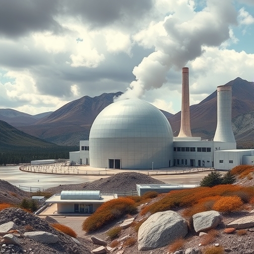 現代地熱發電廠內部設施