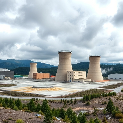 增強型地熱系統運作示意圖