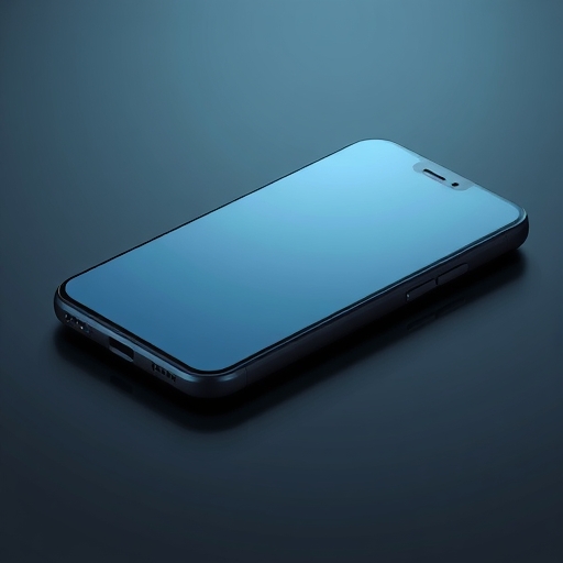 一款設計流線型的現代智能手機