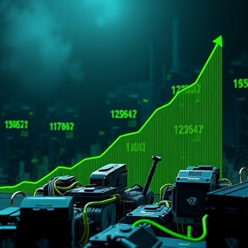 輝達股票市場成長視覺化圖表 0