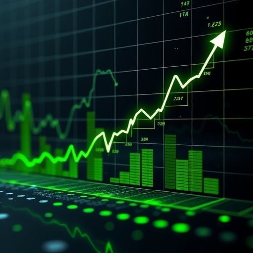 輝達股票市場成長視覺化圖表 1