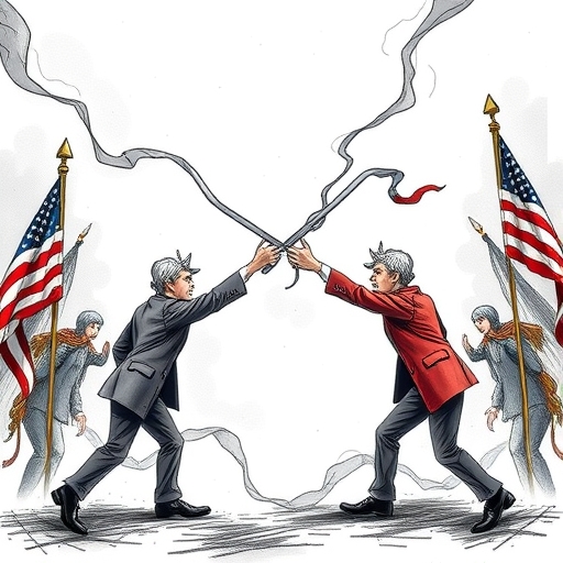 政治權力動態的圖像