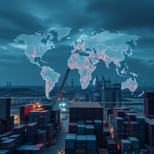 一張關於全球貿易施壓策略的圖像