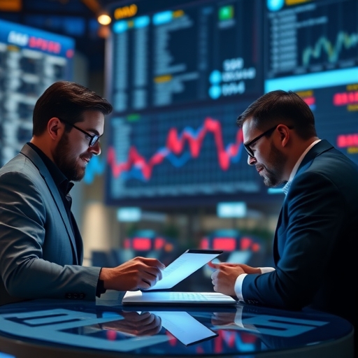 私募市場投資人正在分析數據