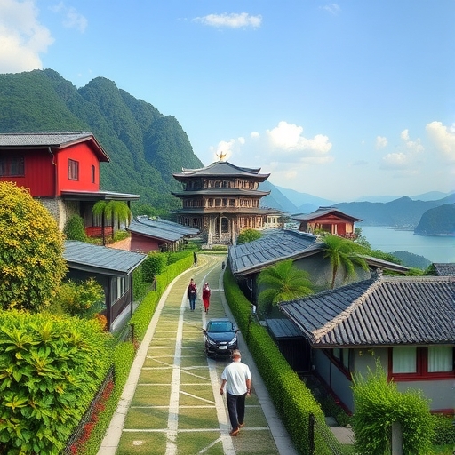 台灣美麗的自然風光與休閒活動