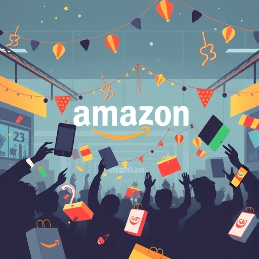 亞馬遜搶購盛況