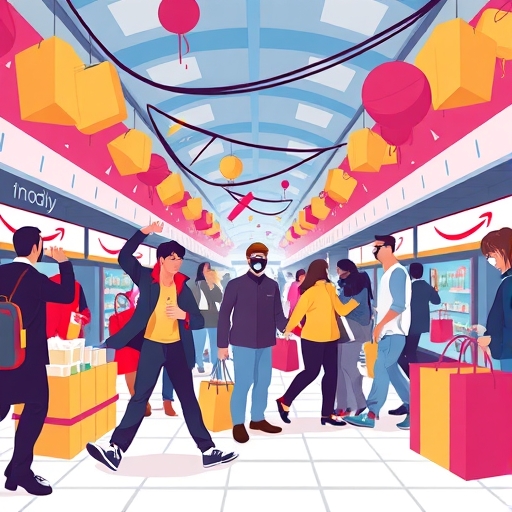 亞馬遜搶購盛況