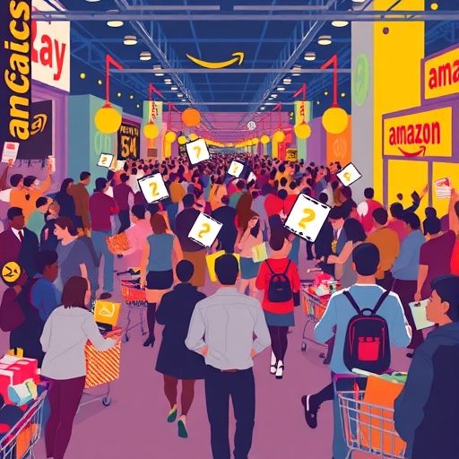 亞馬遜搶購盛況