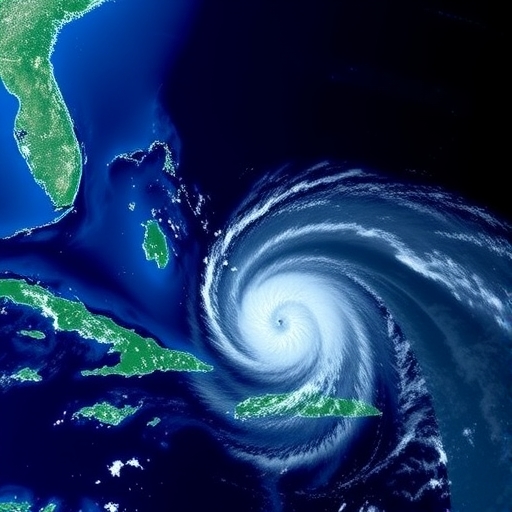 強烈颱風逼近海岸