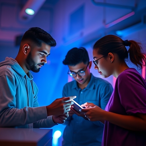 學生正在研究能量學