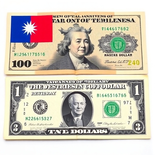 美元走強與新台幣貶值的關係圖