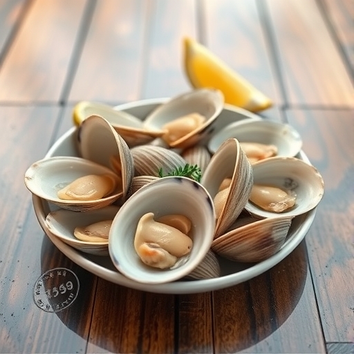 桌上有美味的文蛤