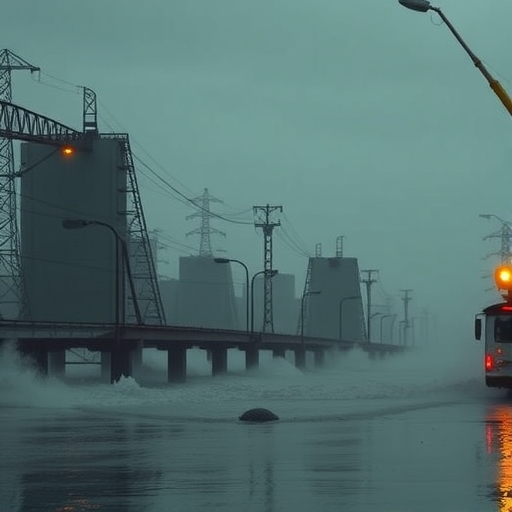 颱風對電力基礎設施的影響