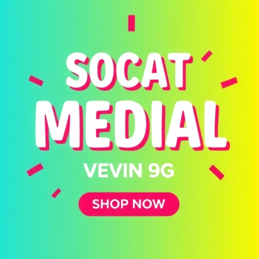 充滿活力的社群媒體圖形