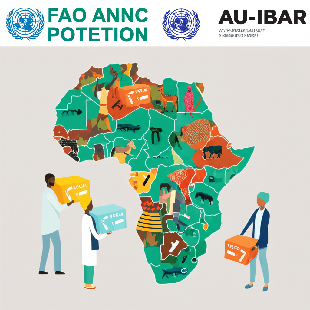 聯合國糧農組織與非洲聯盟非洲動物資源局合作分發檢測試劑預防非洲疫病爆發